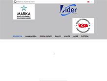 Tablet Screenshot of liderpoliuretan.com